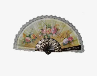 古典唯美扇子免抠