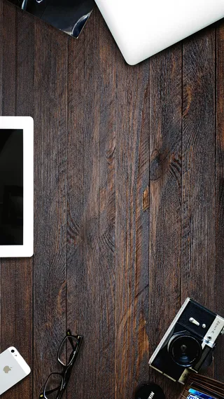 文艺简约木板H5背景素材高清