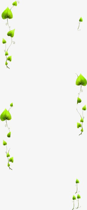 绿色藤蔓免抠