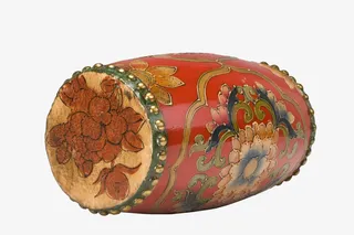 民族乐器花鼓免抠