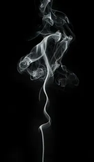 袅袅升起的白烟免抠