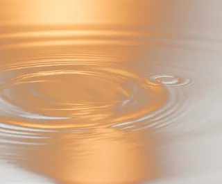 金色圆形波纹图案免抠