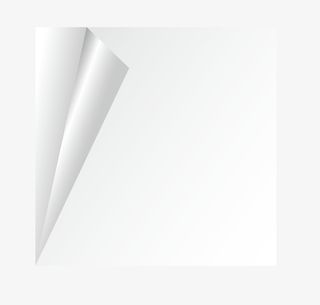 白色渐变信纸左右翻页便签免抠