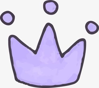 手绘皇冠免抠