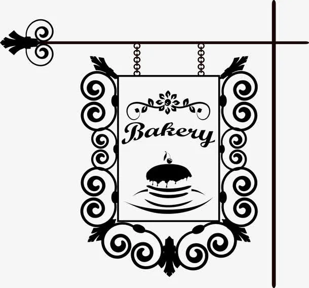 门牌铁材质免抠