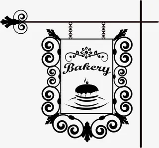 门牌铁材质免抠