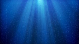 科技蓝光电脑桌面免抠