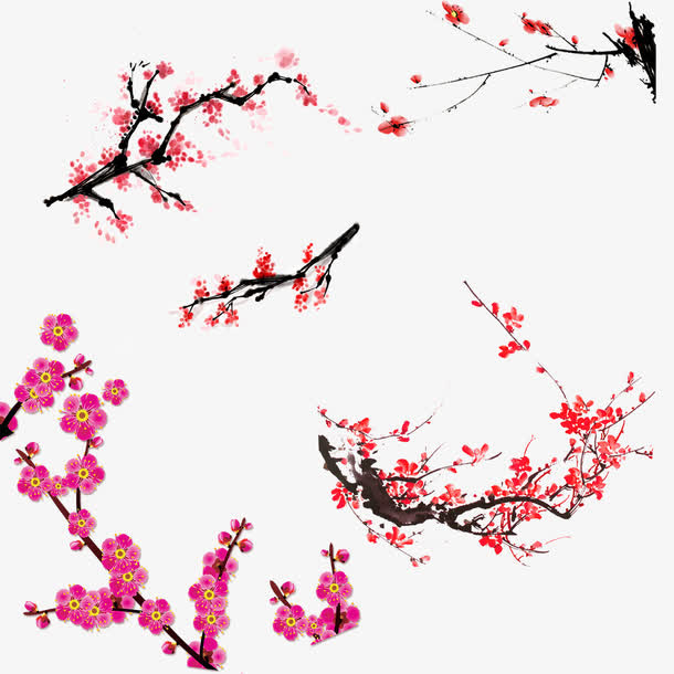 桃花免抠