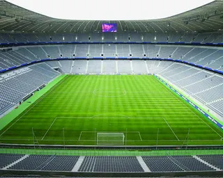 绿色现代足球场世界杯免抠