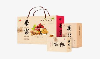 中秋果干礼盒免抠