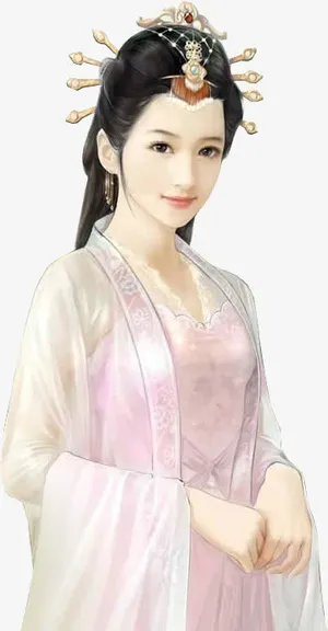 古代美女免抠