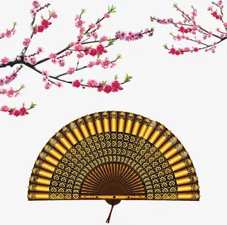 扇子免抠
