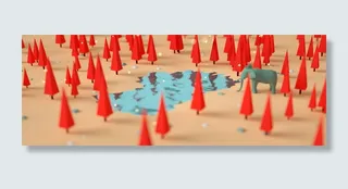 C4D，手绘，卡通，插画高清