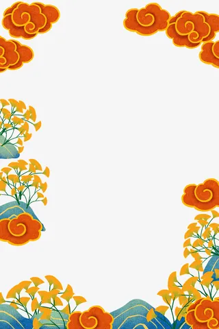 国潮装饰边框元素36免抠