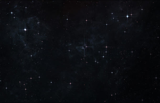 黑色神秘星空宇宙免抠