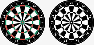 飞镖标靶设免抠