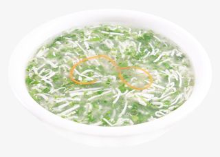 美味荠菜肉丝豆腐羹汤免抠