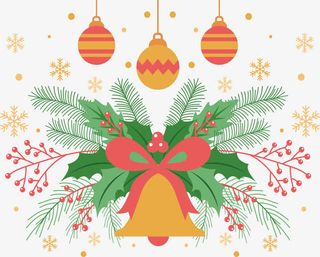 欢乐的圣诞节免抠