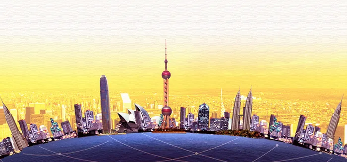 城市剪影背景高清