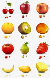 水果合集免抠