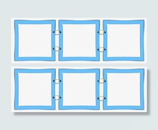 卡通边框素材边框剪影  卡通清免抠