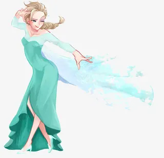 冰雪女王艾莎免抠