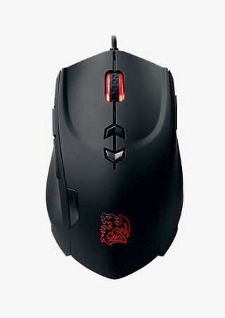 黑色游戏鼠标免抠