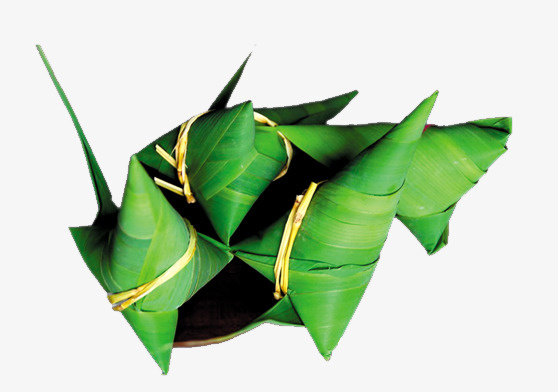 绿色粽子免抠