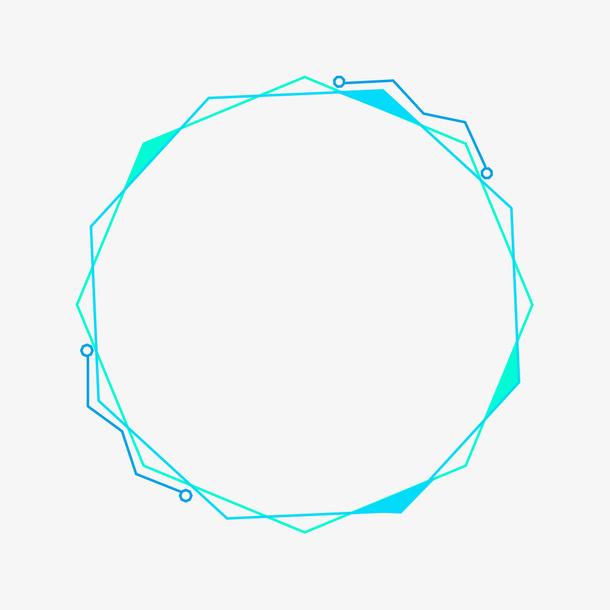 线框，科技感，未来感免抠
