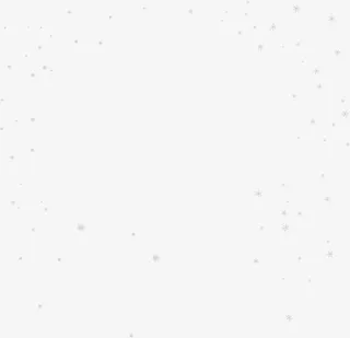 灰色漂浮雪花免抠