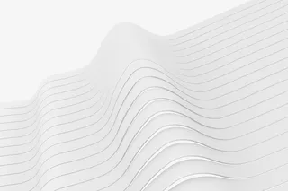 立体波浪线悬浮免抠