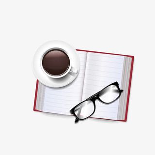 白色现代文具用品免抠