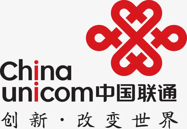 矢量联通标识免抠