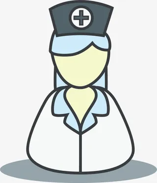 端庄的护士免抠
