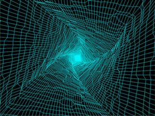 抖动科技感网格免抠