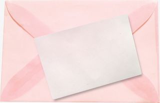 纸张信封免抠