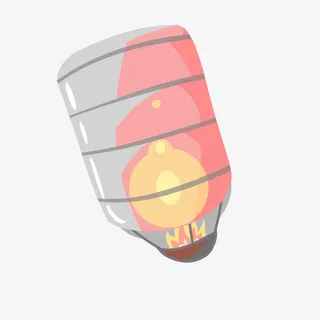 可爱，孔明灯，手绘免抠