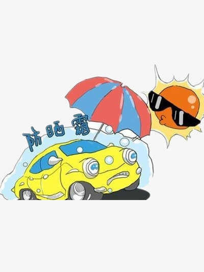 夏天学员练车免抠