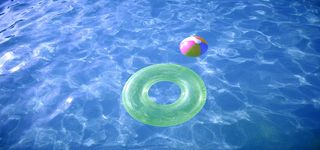 游泳馆蓝色海水背景高清