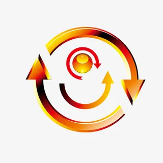 圆形箭头素材免抠