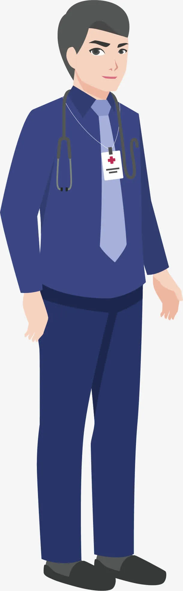 青年医生免抠