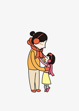 妈妈和女儿免抠