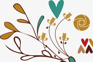 花纹手绘元素免抠