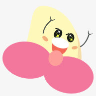 可爱欢乐粽子美女手绘免抠