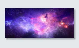 紫色太空背景图片素材高清