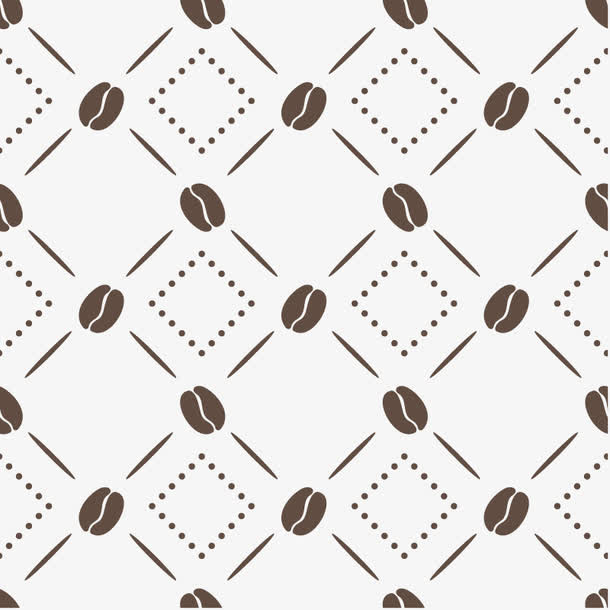 咖啡豆背景图案