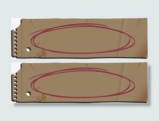 仿旧纸张PNG下载免抠