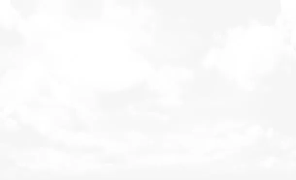 天空白云清爽夏日免抠