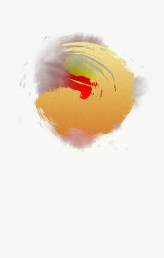 喷溅笔刷底纹免抠