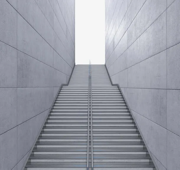 室外建筑间楼梯间免抠